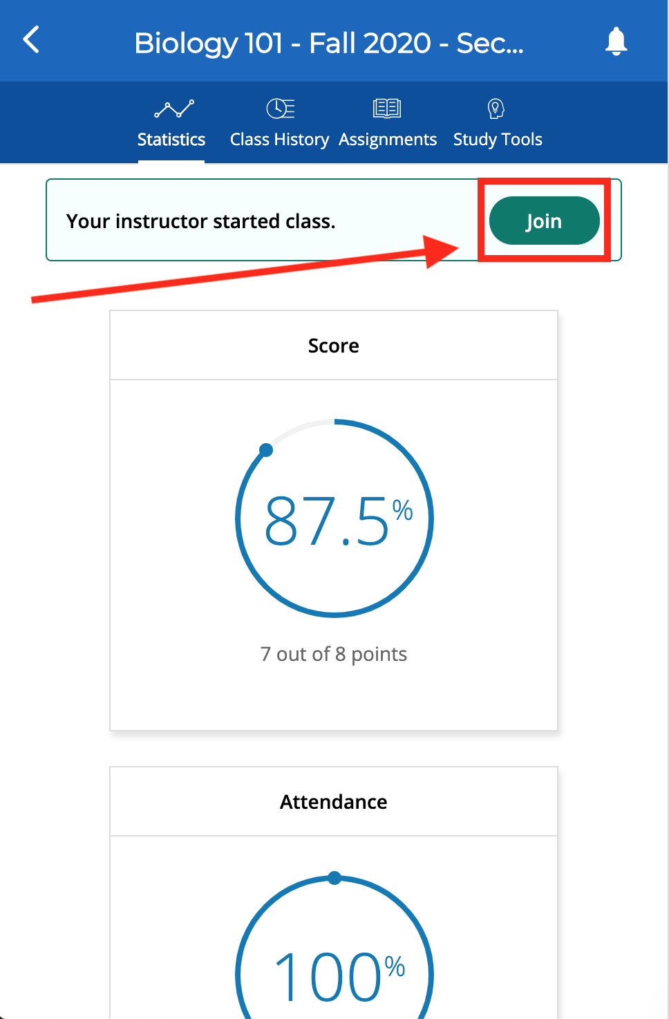 iClicker Attendance Only Courses: How to Check In to Class with the