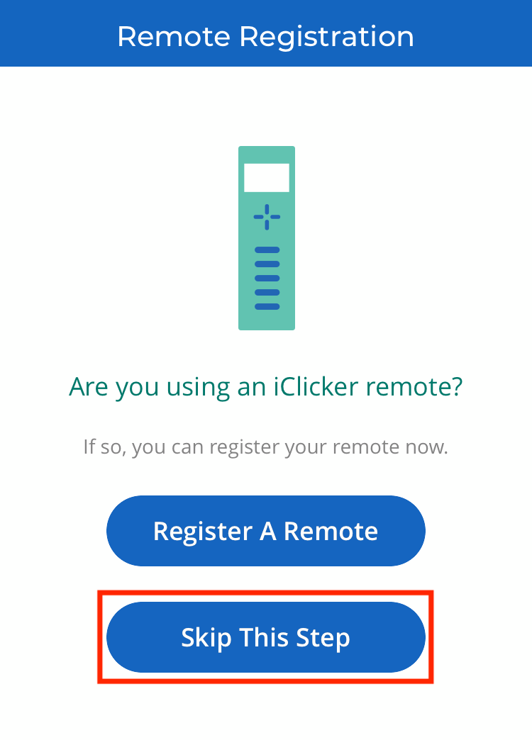iClicker Attendance Only Courses: How to Create an iClicker Student Account