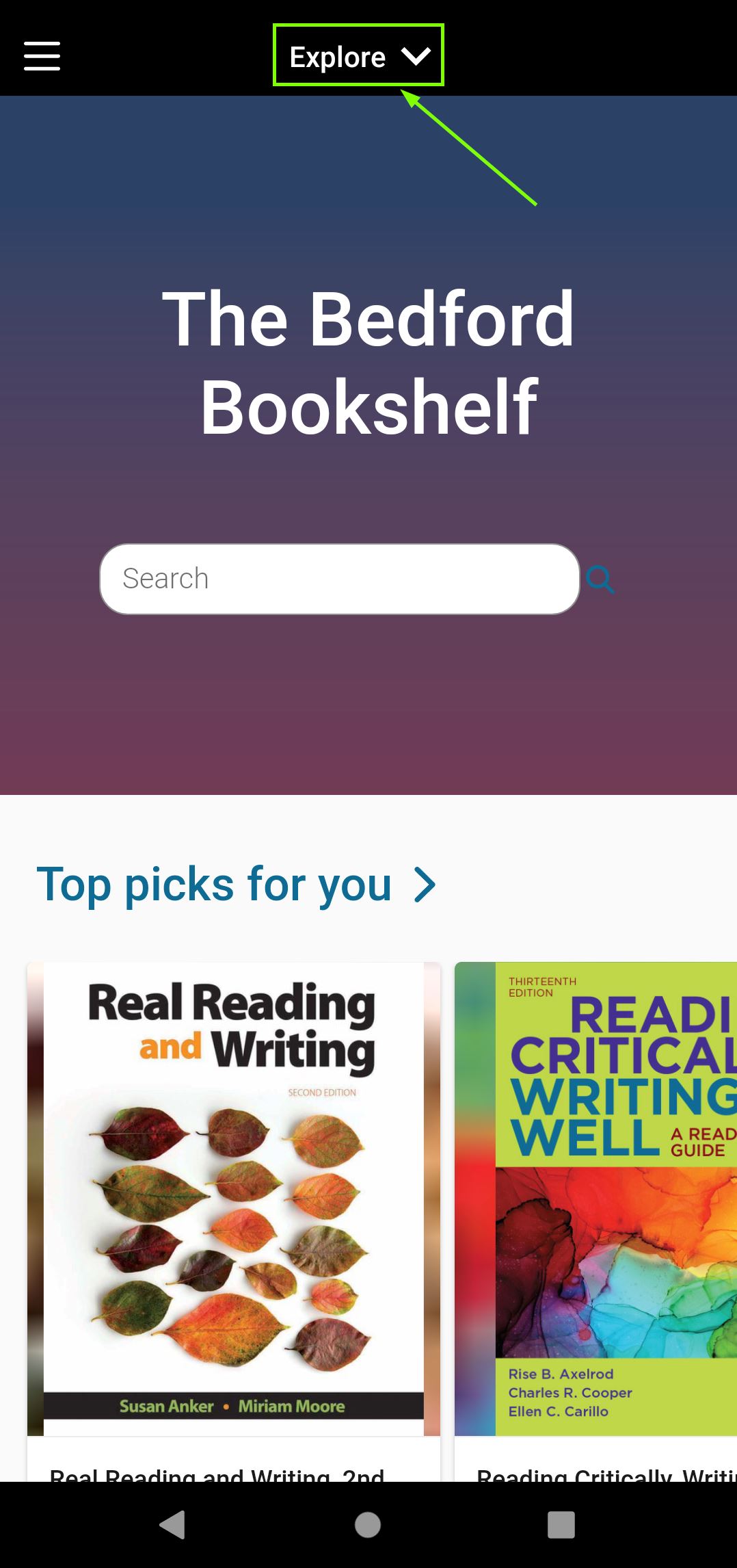 The Bedford Bookshelf Collection