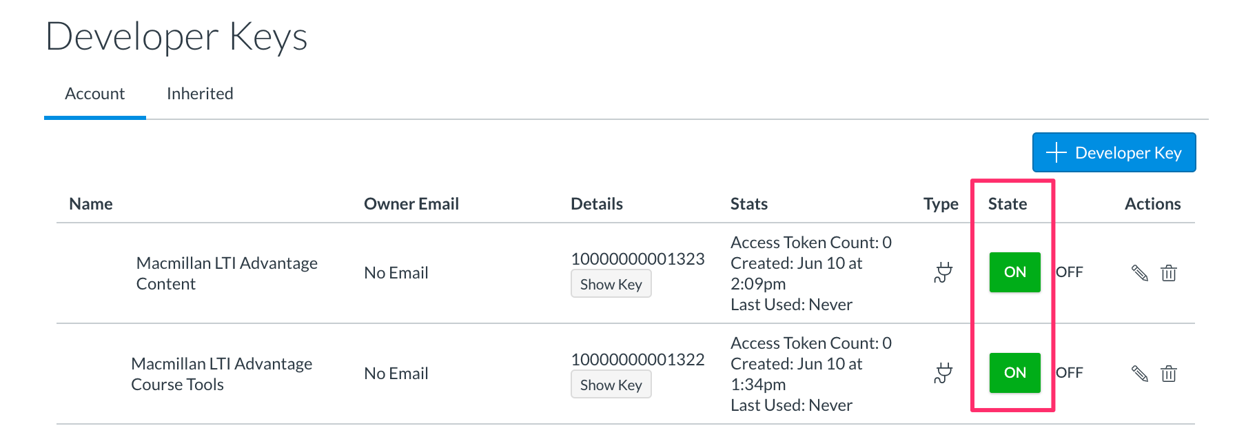 Administrator guide to LTI Advantage (LTI 1.3) integration with Canvas